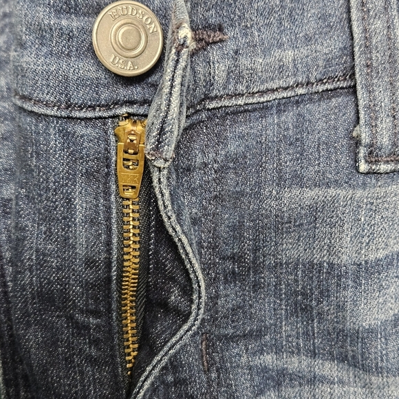 39 HUDSON KRISTA SUPER SKINNY JEANS WOMEN'S SIZE 27 - Picture 9 of 10